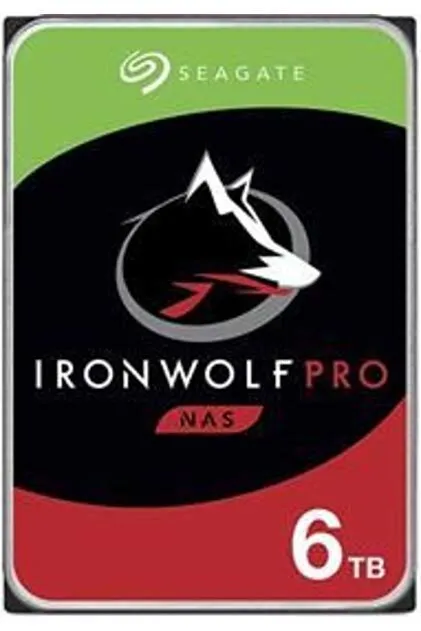 Seagate Ironwolf Pro 6 Tb 7200rpm 256mb Sata3 300tb/y Rv Nas