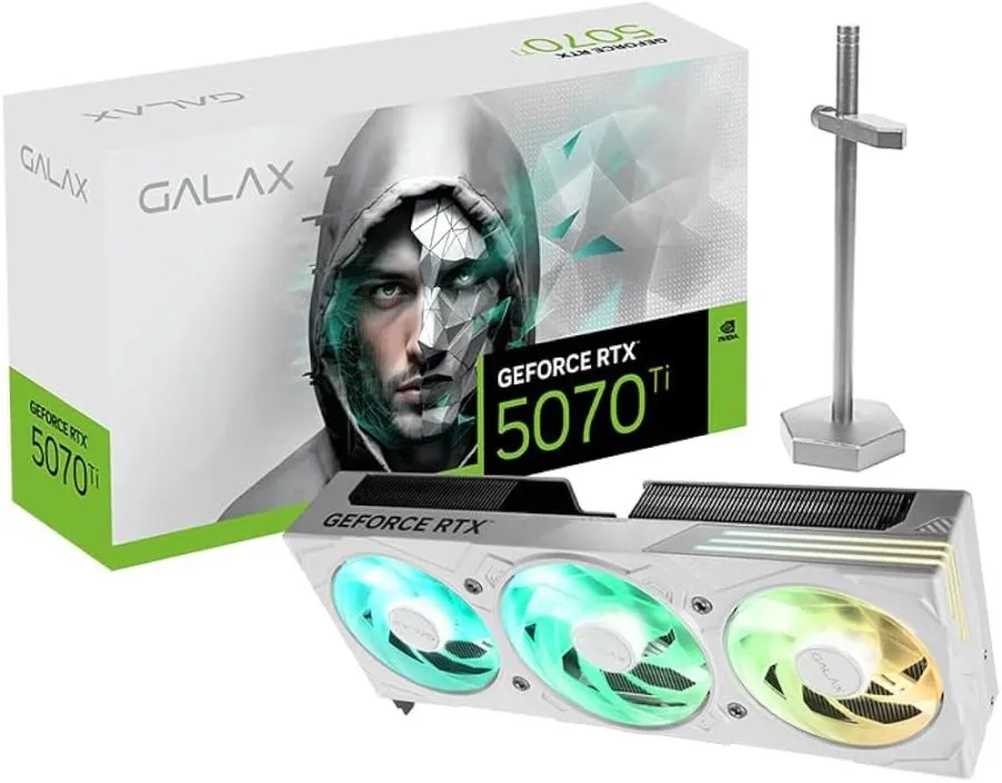 GALAX GeForce RTX 5070 Ti EX Gamer 1-Click OC White 16GB GDDR7 256 Bit DLSS 4 Ekran Kartı