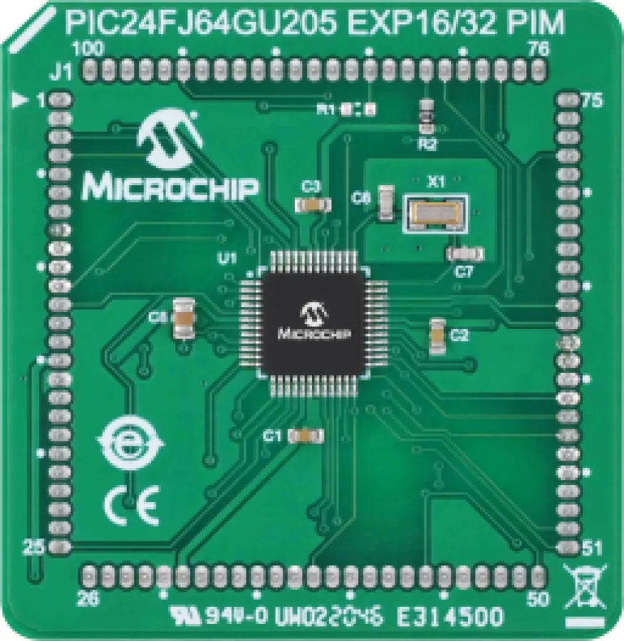 Microchip Explorer 16/32 DM240001-2 (Tıbbi Parametre İşleme ve Kontrol)