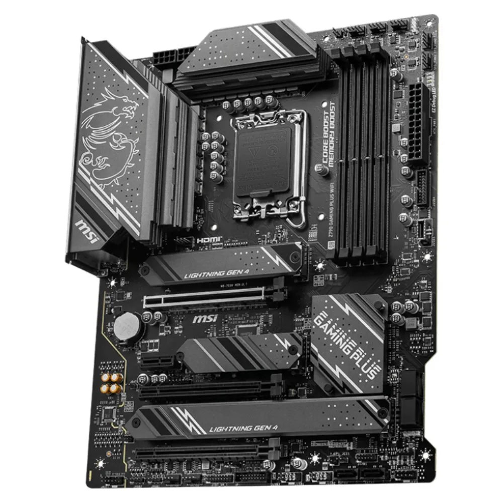 MSI Z790 GAMING PLUS WIFI 7200MHz(OC) DDR5 Soket 1700 M.2 HDMI ATX Anakart